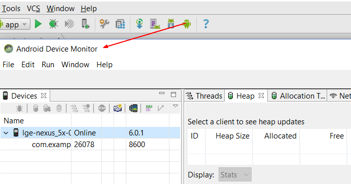 Android Device Monitor