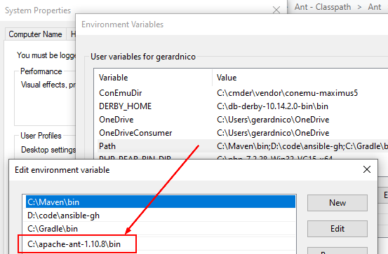 Os Path Ant Home Windows