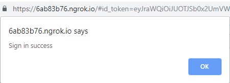 Cognito Js Auth Sign In Success