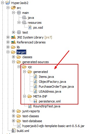 Hyperjaxb Generated Source