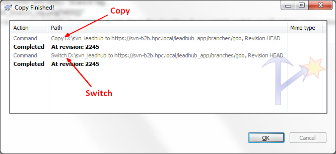 Svn Tortoise Copy Finished