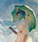 Monet Femme Ombrelle 1886 Logo