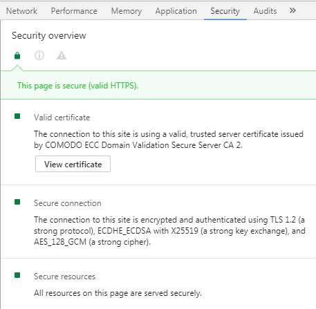 Chrome Dev Tool Security