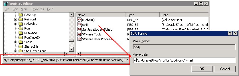 Obiee Oc4j Run Registry