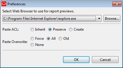 Obiee Catalog Manager Preference