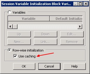 Obiee Initialization Block Caching