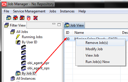 Jobid Jo Manager Remove