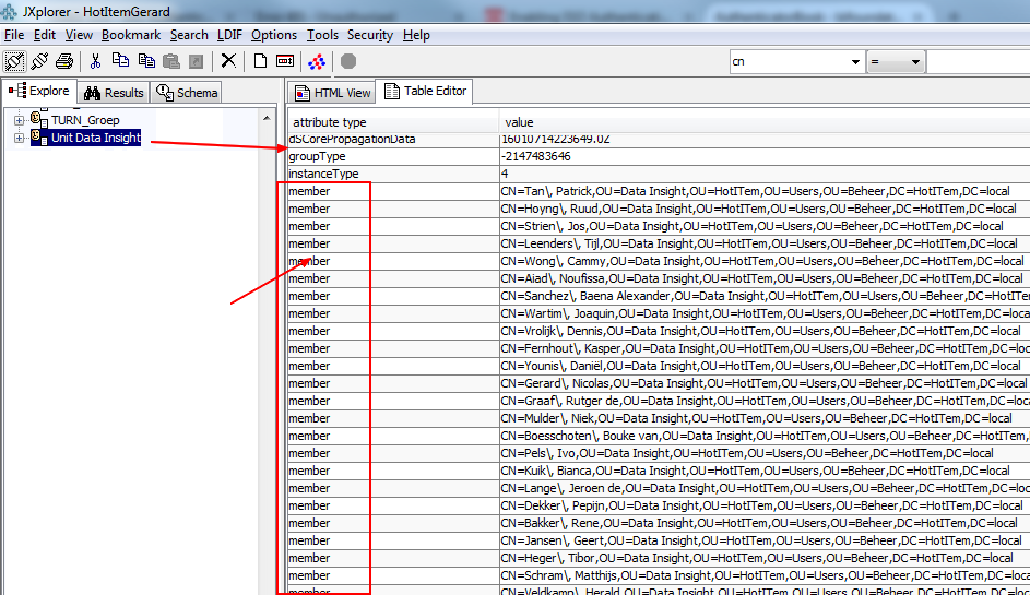 Ldap Member Attribute