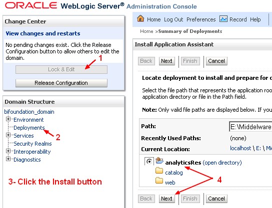 Obiee 11g Sample App Installation Analyticsres Firststep
