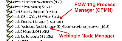 Obiee 11g Windows Service Default