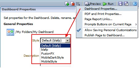 Obiee 11g Style Dashboard Property