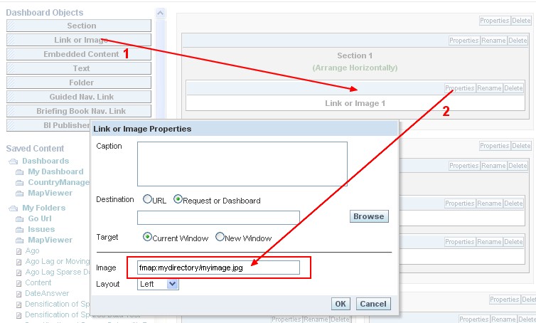 Obiee Dashboard Object Image Property