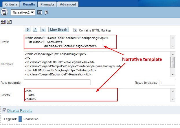 Obiee Narrative Template For Excel