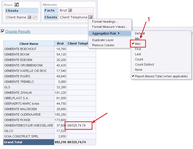 Obiee Pivot Varchar Max
