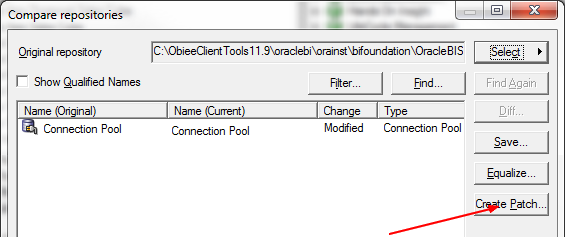 Obiee Compare Create Patch