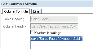 Obiee Aggregate Sum Sum Formula
