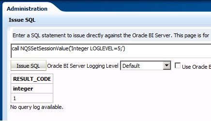 Nqssetsessionvalue Loglevel