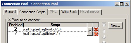 Obiee 11g Connection Pool Connection Script Timesten