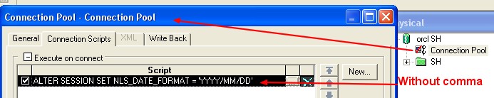 Obiee Connexion Alter Nls Date Format