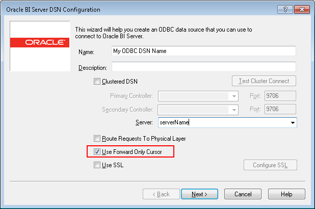 Obiee Driver Config Use Forward Only Cursor
