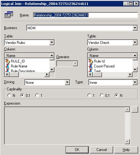 Obiee Logical Join Properties