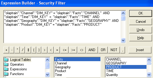 Obiee Olap Security Join Condition