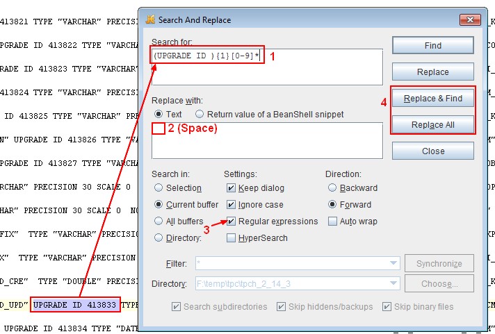 Obiee Upgrade Id Replace Regexpr