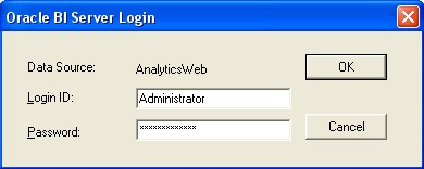 Oracle Bi Server Login