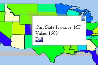 Obiee Mapviewer Drill