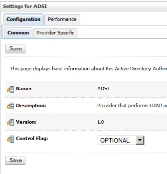 Weblogic Adsi Provider