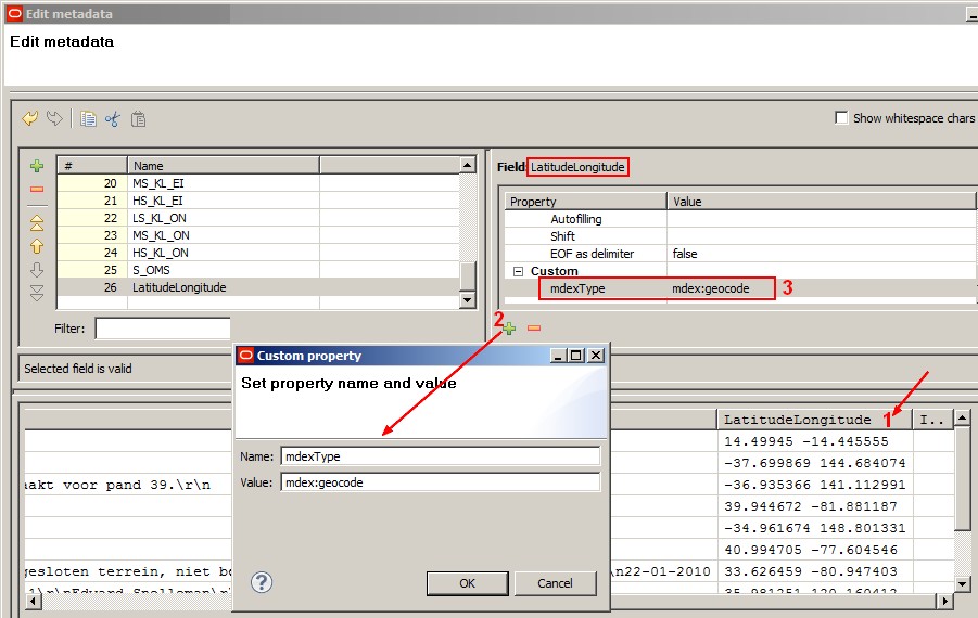 Endeca Geospatial Attribute