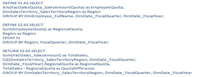Endeca Server Eql Multiple Statement
