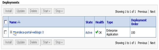 Weblogic Studio Application