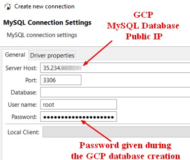 Dbeaver Gcp Mysql Connection
