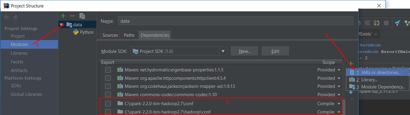 Idea Classpath Spark