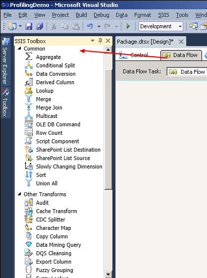 Ssis Transformation