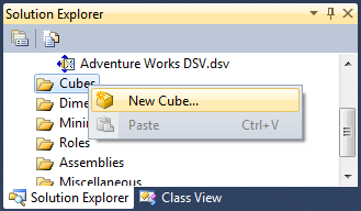 Ssas Cube Create