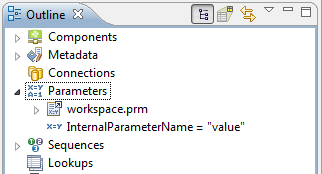 Cloveretl Outline Parameters