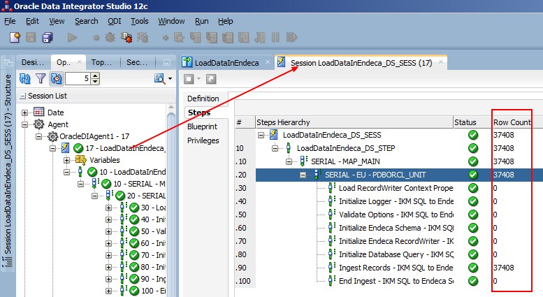 Odi Endeca Operator Steps