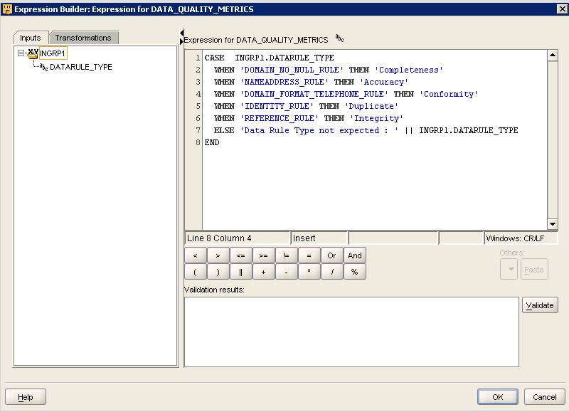 Owb Expression Builder