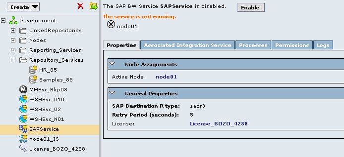 Informatica Powercenter Sap Bw Service