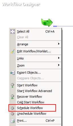 Powercenter Schedule Workflow