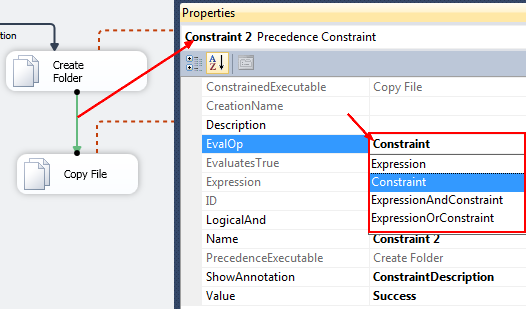 Ssis Expression Precedence Constraint