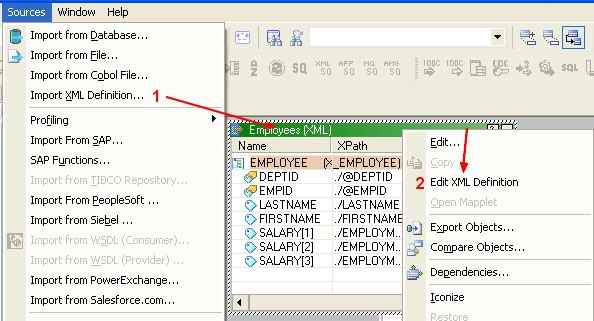 Powercenter Xml Import Edition
