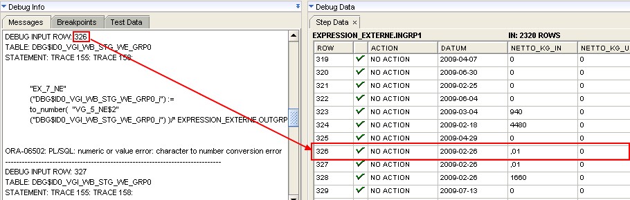 Owb Debug Messages Error