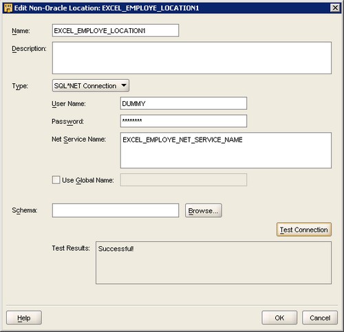Owb Net Service Odbc Connection