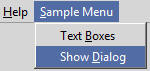 Idea Plugin Sample Menu