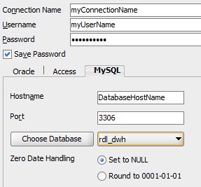 Sql Developer My Sql Connection