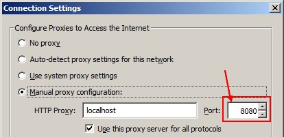 Jmeter Proxy Browser