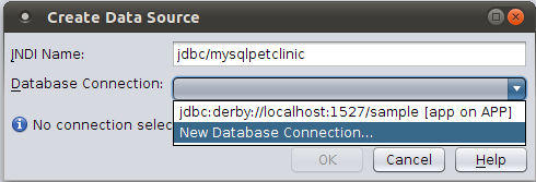 Jndi Name Data Source Netbeans